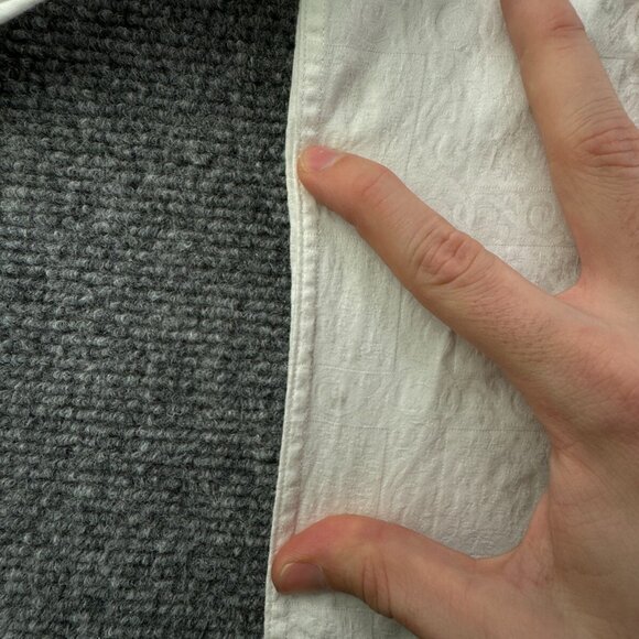 Robert Graham White Long Sleeve Button Up Shirt Men Size XL Classic Fit Swirl - Picture 13 of 16